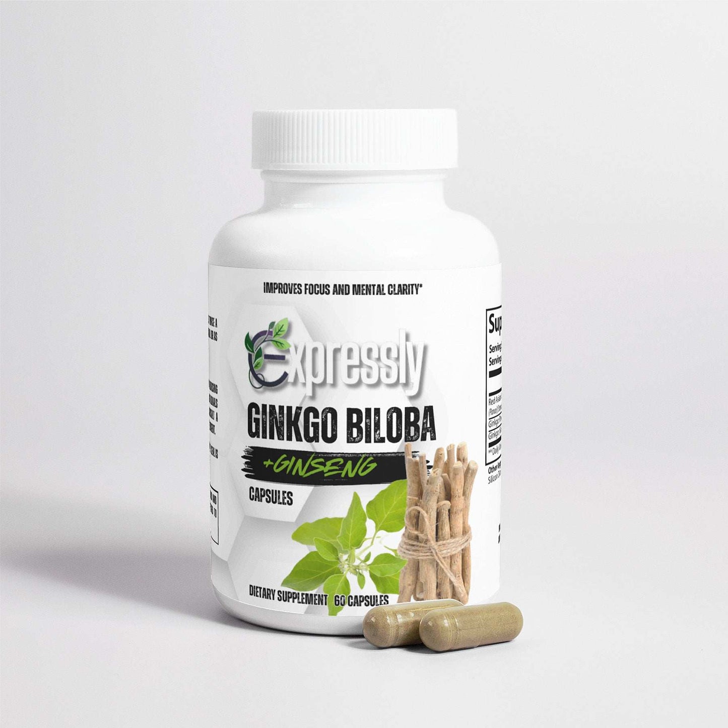 Ginkgo Biloba + Ginseng - Expressly Marketplace