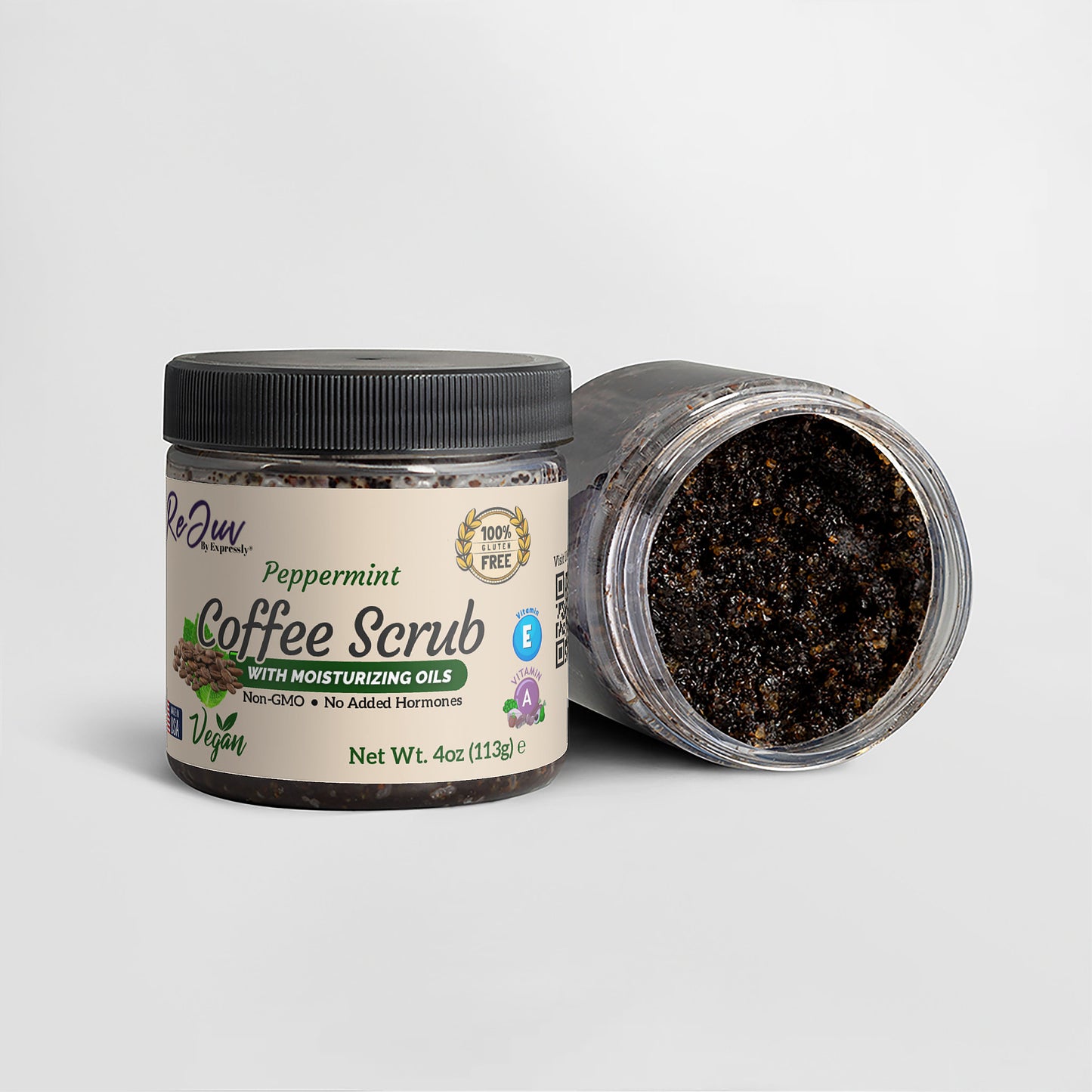 Peppermint Coffee Scrub by ReJuv®