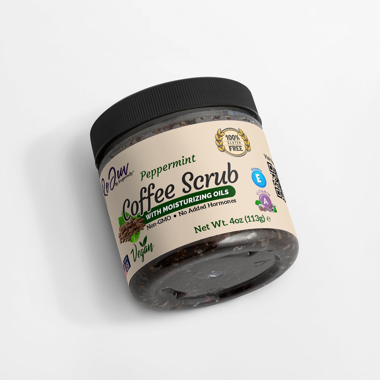 Peppermint Coffee Scrub by ReJuv®