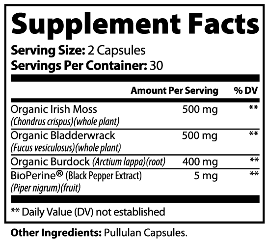Organic Sea Moss Supplements by Expressly - Natural Wellness Boost