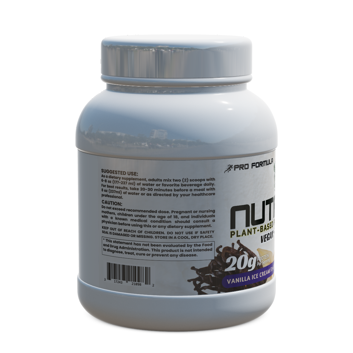 NutronIQ Plant-Based Protein Supplement Vanilla Flavor for Optimal Nutrition - Expressly Marketplace