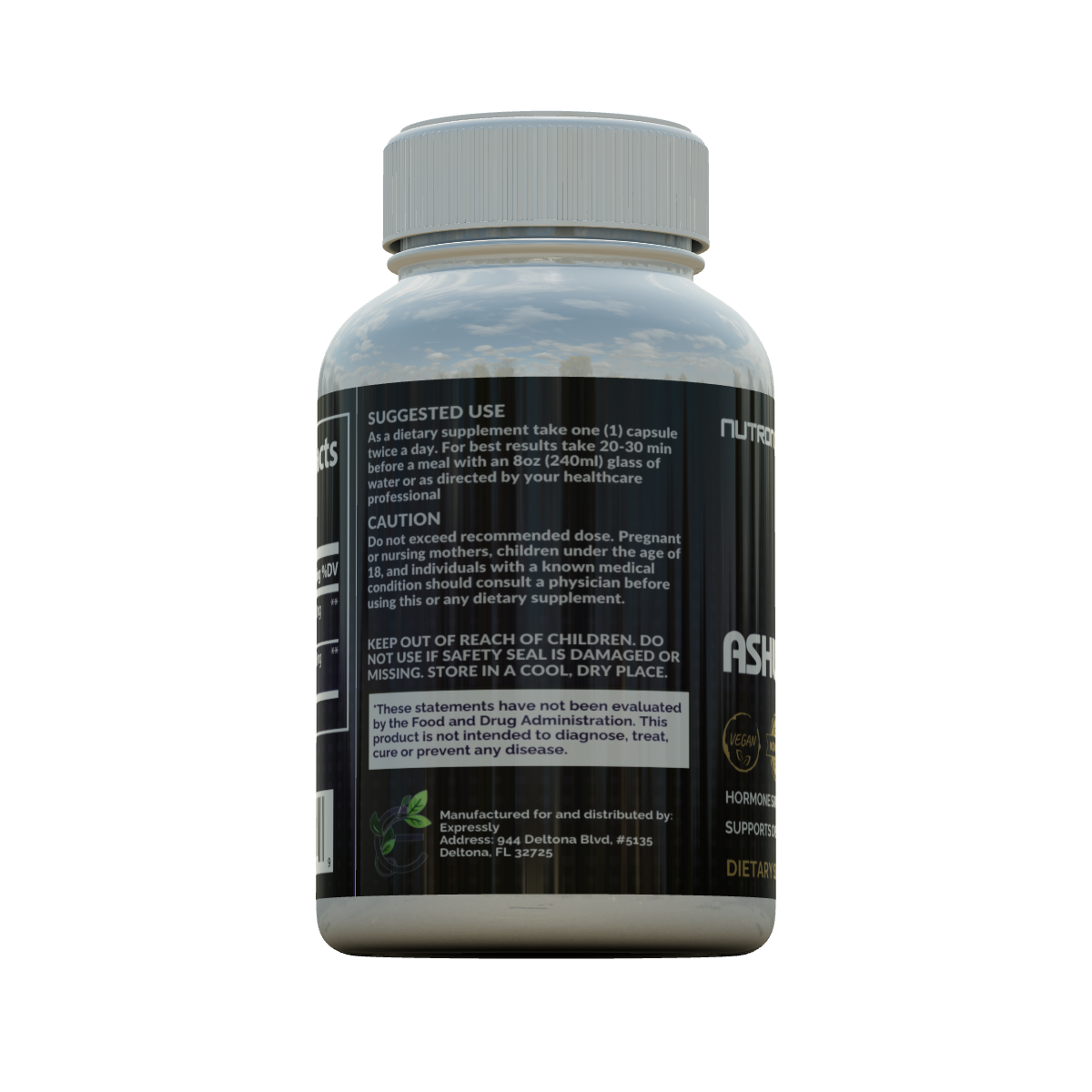 Organic Ashwagandha Capsules - Expressly Marketplace