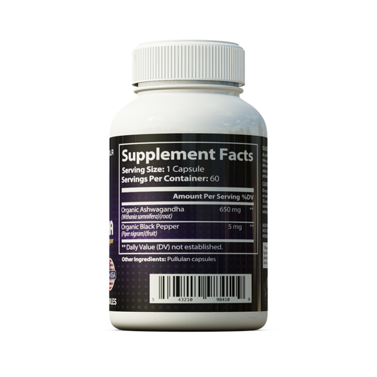 Organic Ashwagandha Capsules - Expressly Marketplace