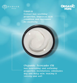 Organic Mimi, Body Cream Moisturizing Avocado & Guava, 200 ml