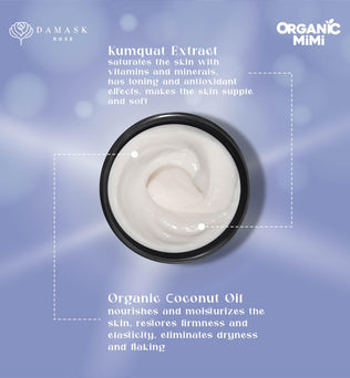Organic Mimi, Body Cream Moisturizing Coconut & Kumquat, 200 ml