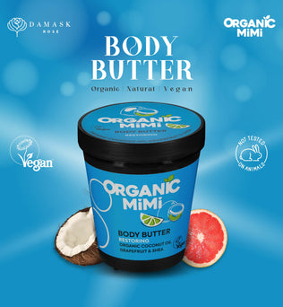 Organic Mimi, Body Butter Restoring Coconut & Grapefruit, 200 ml