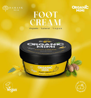 Organic Mimi, Foot Cream Nutrition Shea & Ylang Ylang, 50 ml
