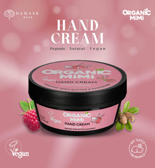 Organic Mimi, Hand Cream Moisturizing Shea & Raspberry, 50 ml