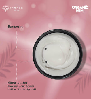Organic Mimi, Hand Cream Moisturizing Shea & Raspberry, 50 ml