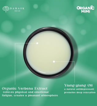 Organic Mimi, Jelly Bathfoam Stress Off Verbena & Ylang Ylang, 200 ml
