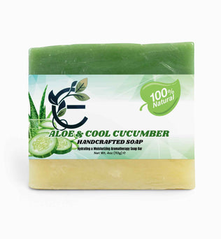 All Natural Aloe and Cucumber Soap