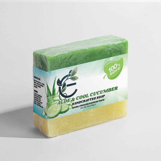All Natural Aloe and Cucumber Soap