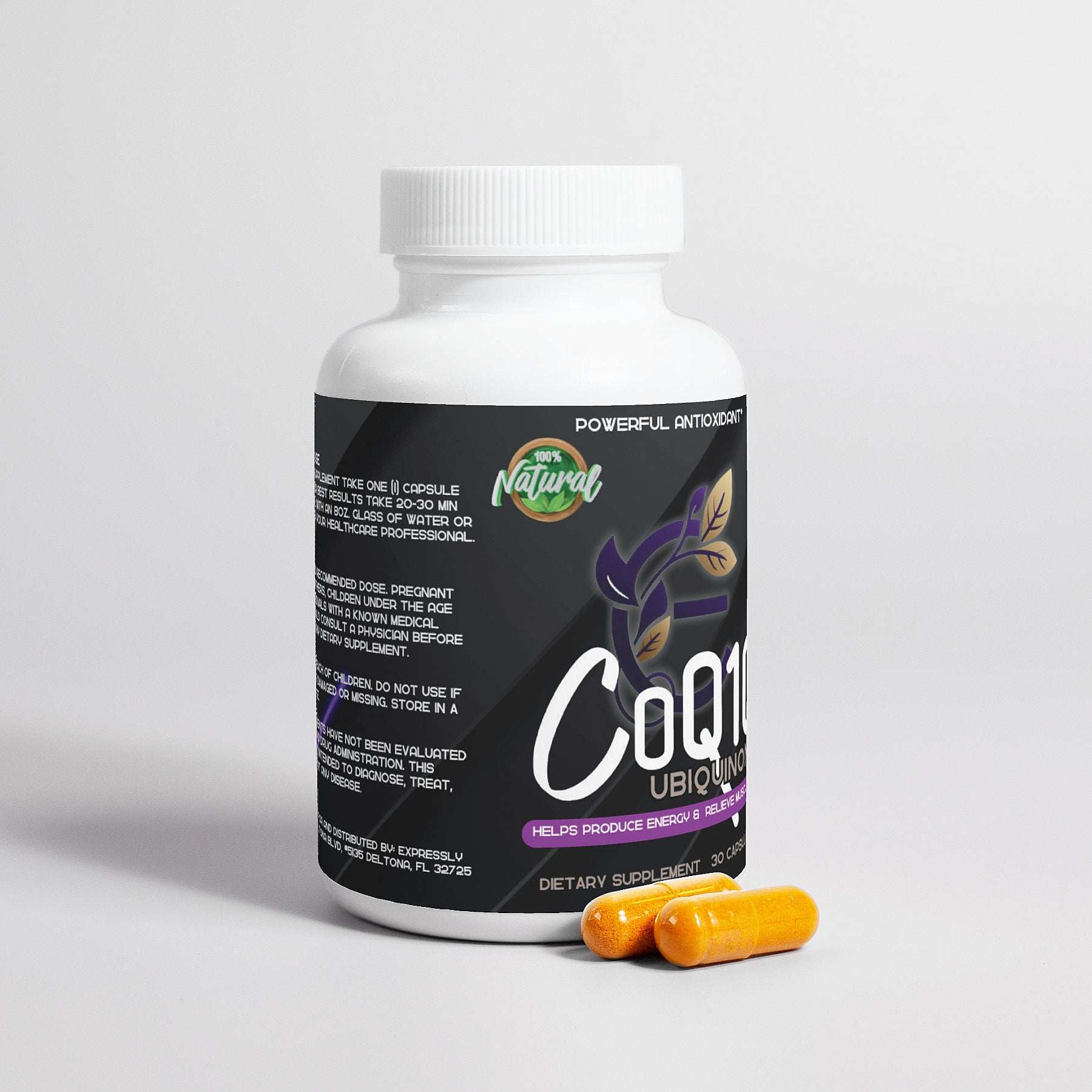 Organic CoQ10 Ubiquinone