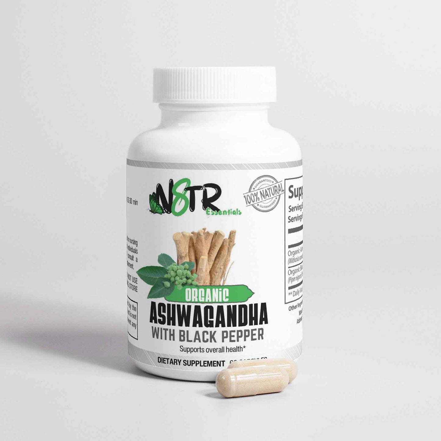 N8tr Essentials Organic Ashwagandha
