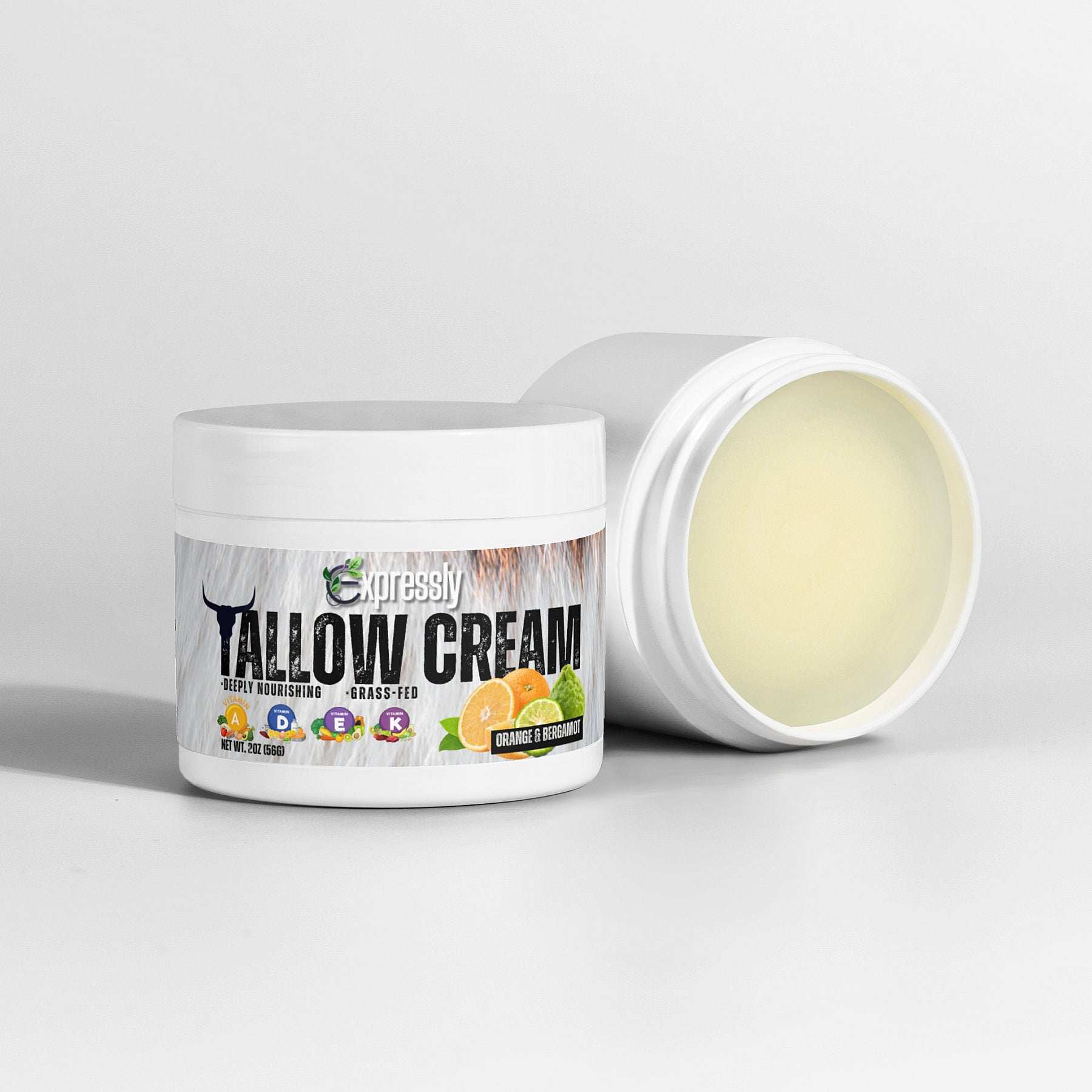 Tallow Cream Orange & Bergamot