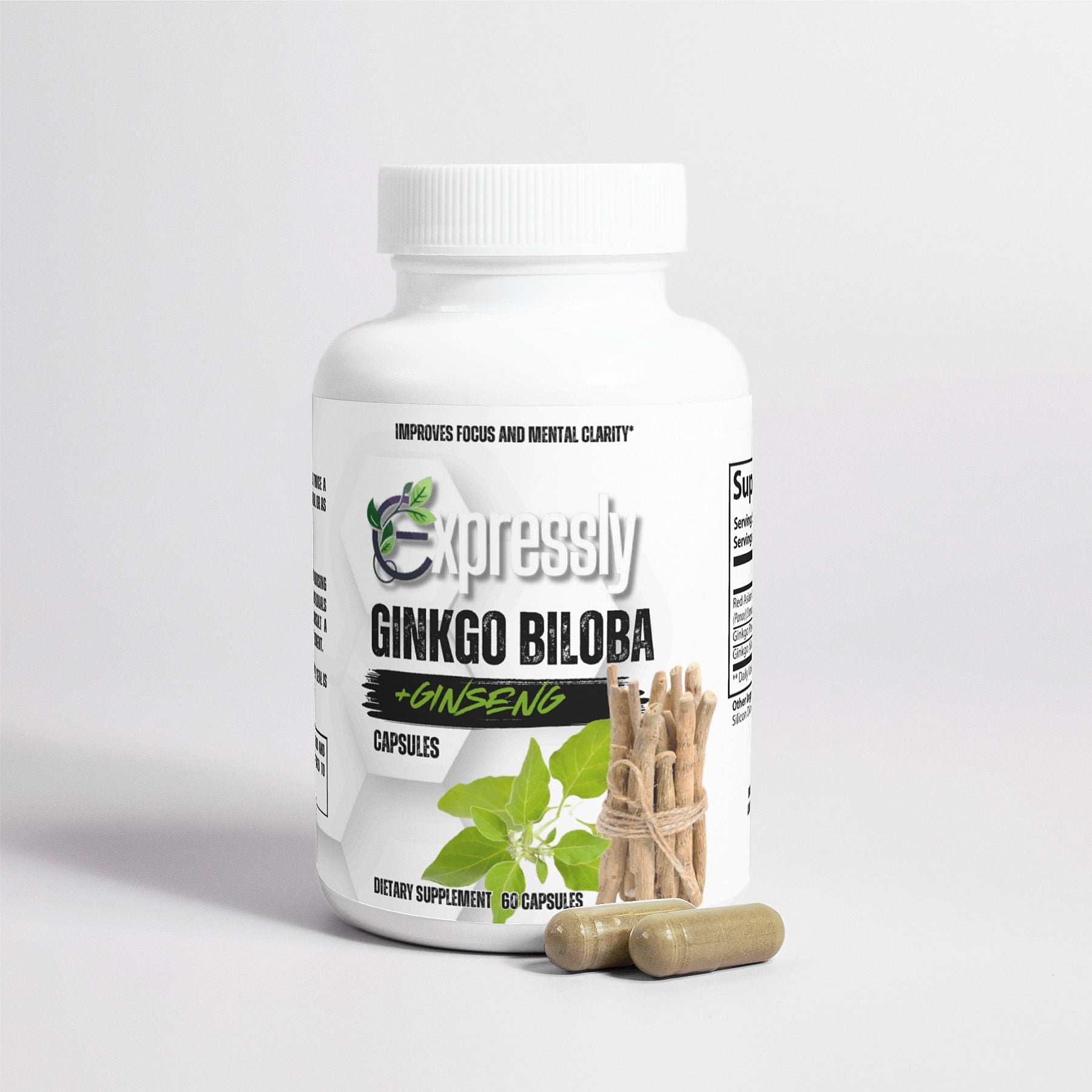 Ginkgo Biloba + Ginseng - Expressly Marketplace