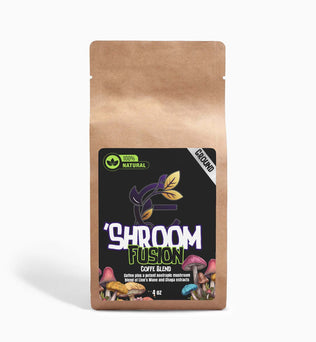 Shroom- Organic Mushroom Coffee Fusion- Lion’s Mane & Chaga 4oz - Expressly Marketplace
