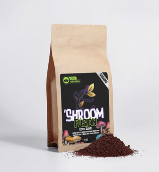 Shroom- Organic Mushroom Coffee Fusion- Lion’s Mane & Chaga 4oz - Expressly Marketplace