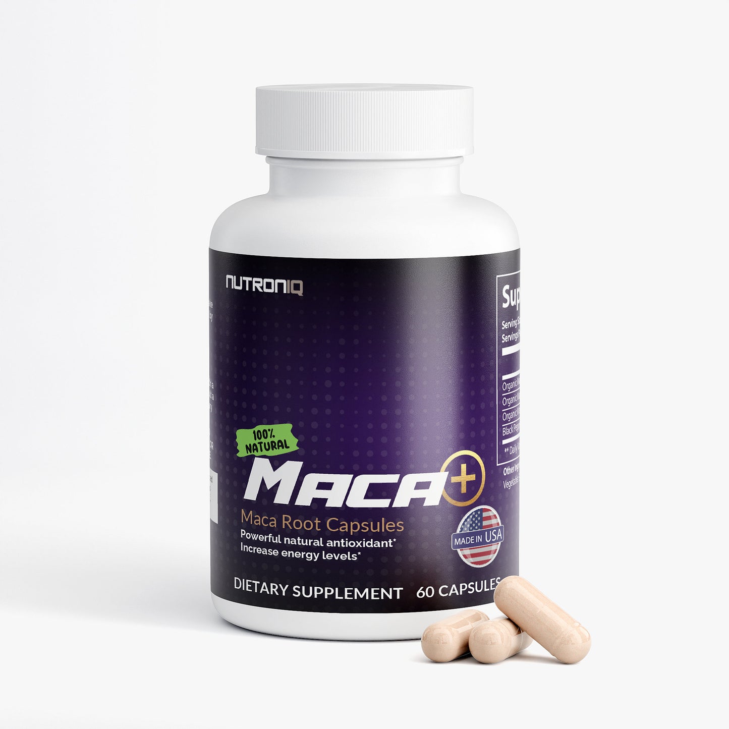 Expressly Maca+ | Vegan Maca Supplement | Whole Herb Formula