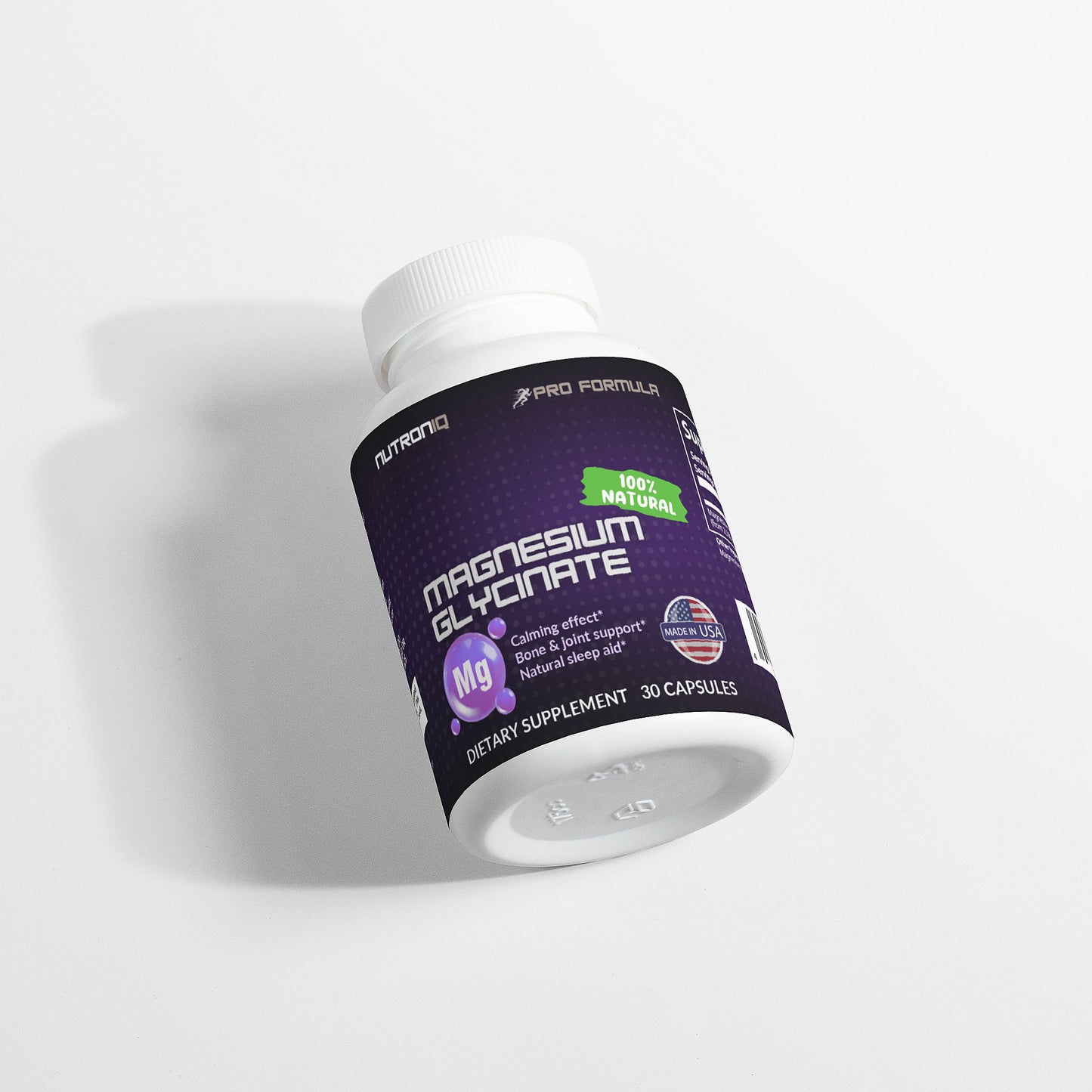 Magnesium Glycinate Supplement for Enhanced Relaxation and Sleep Support