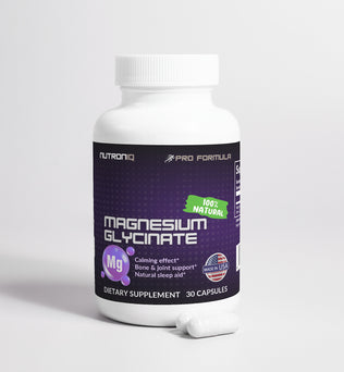 Magnesium Glycinate Supplement for Enhanced Relaxation and Sleep Support