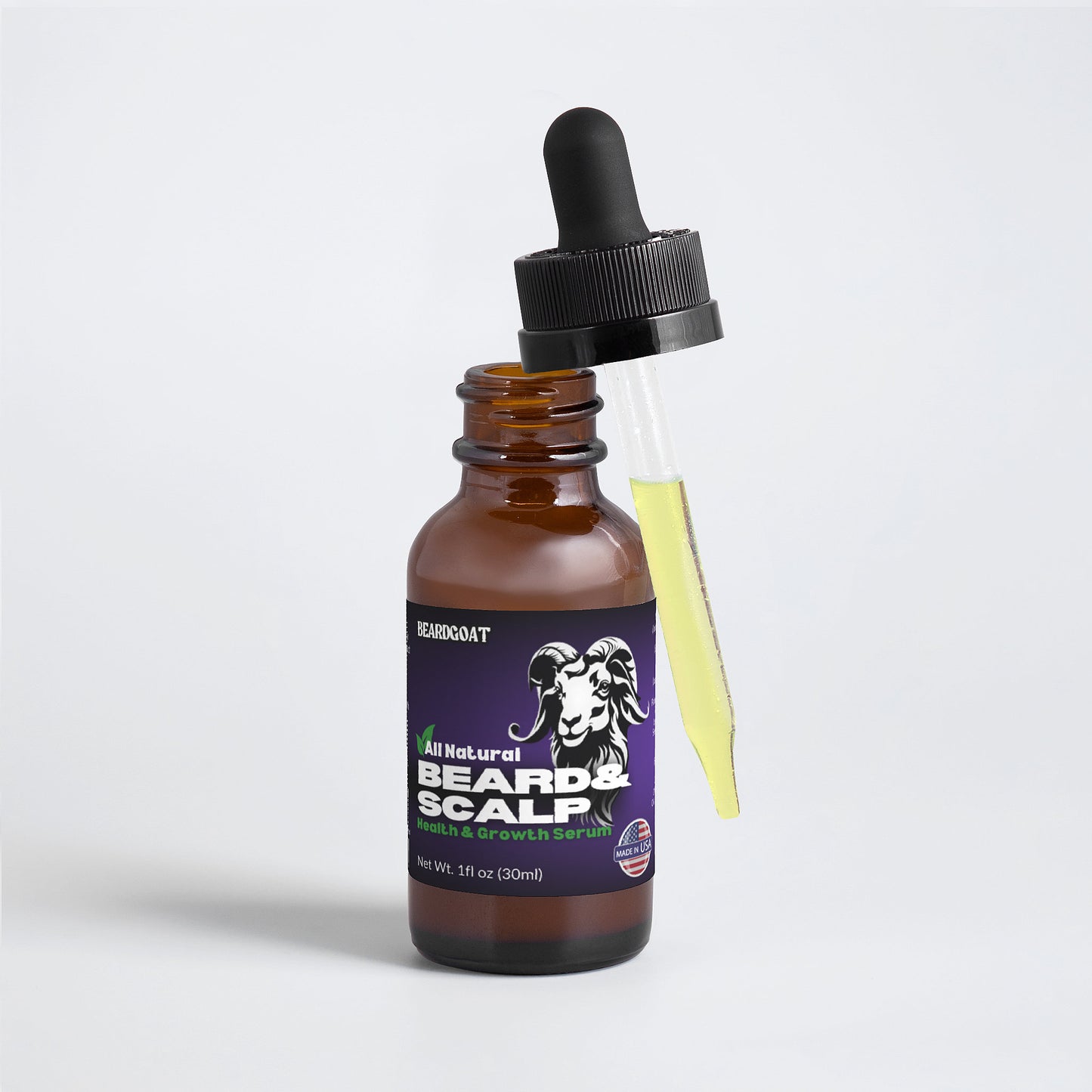 BEARDGOAT® Beard Oil for Nourished Beards and Healthy Scalps