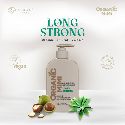 ORGANIC MIMI, CONDITIONER STRENGTHENING LONG STRONG, 300 ml
