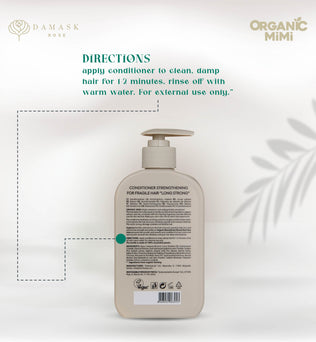 ORGANIC MIMI, CONDITIONER STRENGTHENING LONG STRONG, 300 ml