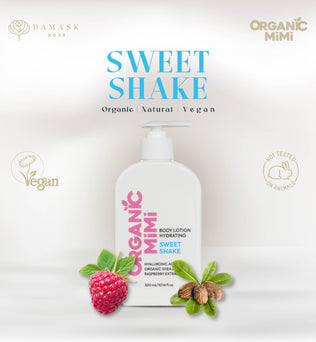 ORGANIC MIMI, BODY LOTION HYDRATING SWEET SHAKE, 300 ml