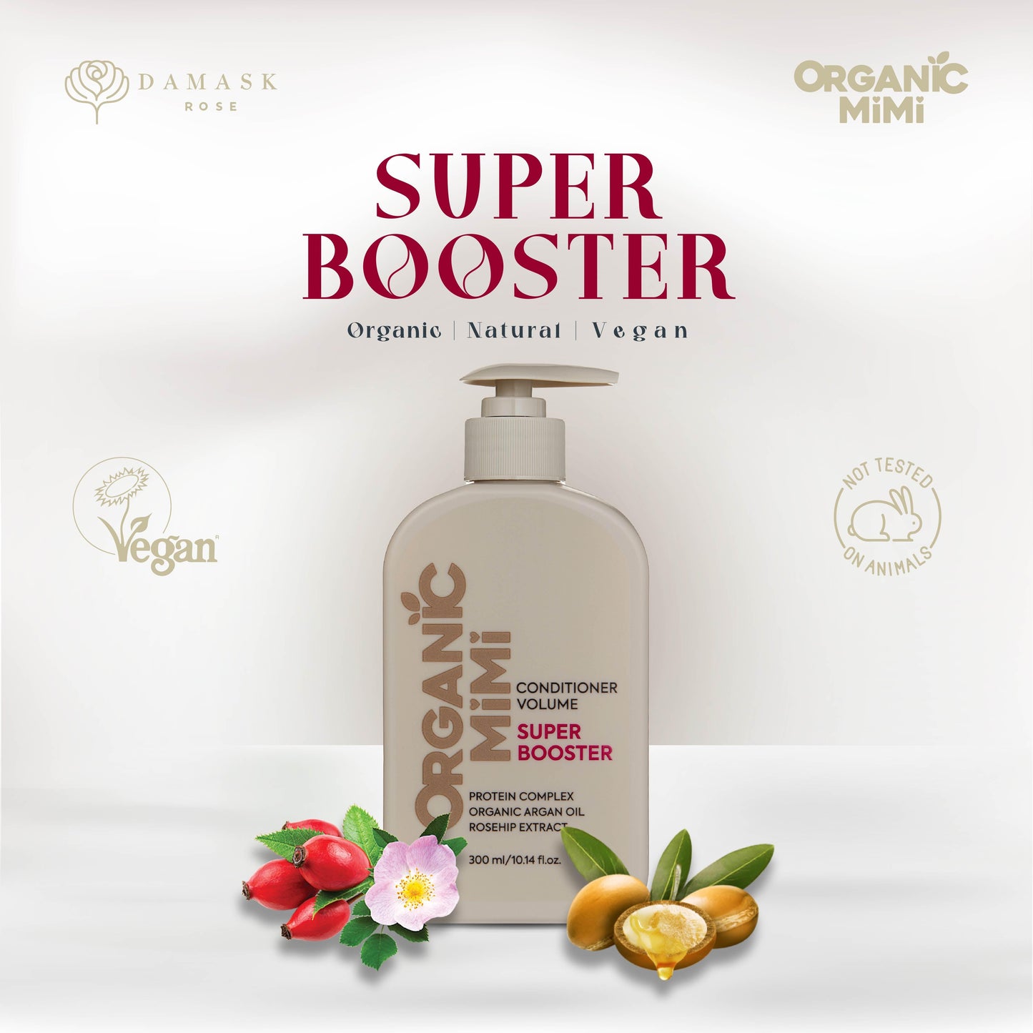 ORGANIC MIMI, CONDITIONER VOLUME SUPER BOOSTER, 300 ml