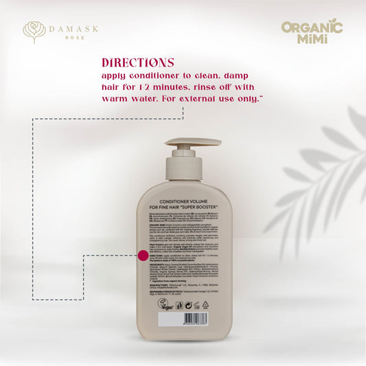 ORGANIC MIMI, CONDITIONER VOLUME SUPER BOOSTER, 300 ml