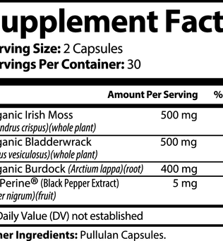 N8tr Essentials Organic Sea Moss - Pure and Nutrient-Rich Superfood - Expressly Marketplace