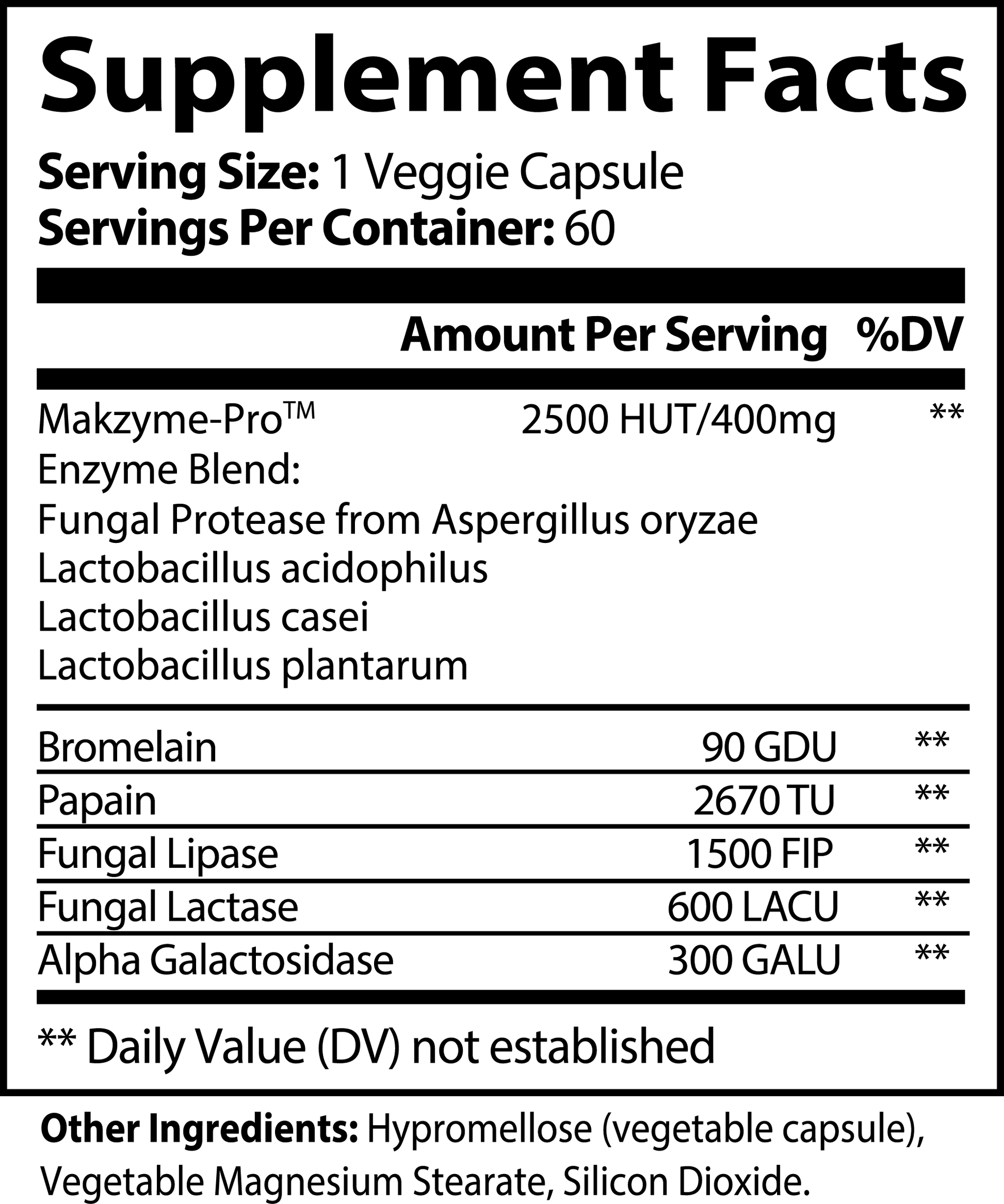 Digest Plus Digestive Enzyme Pro Blend