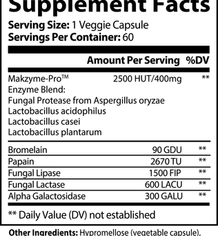 Digest+ Digestive Enzyme By N8tr Essentials - Expressly Marketplace