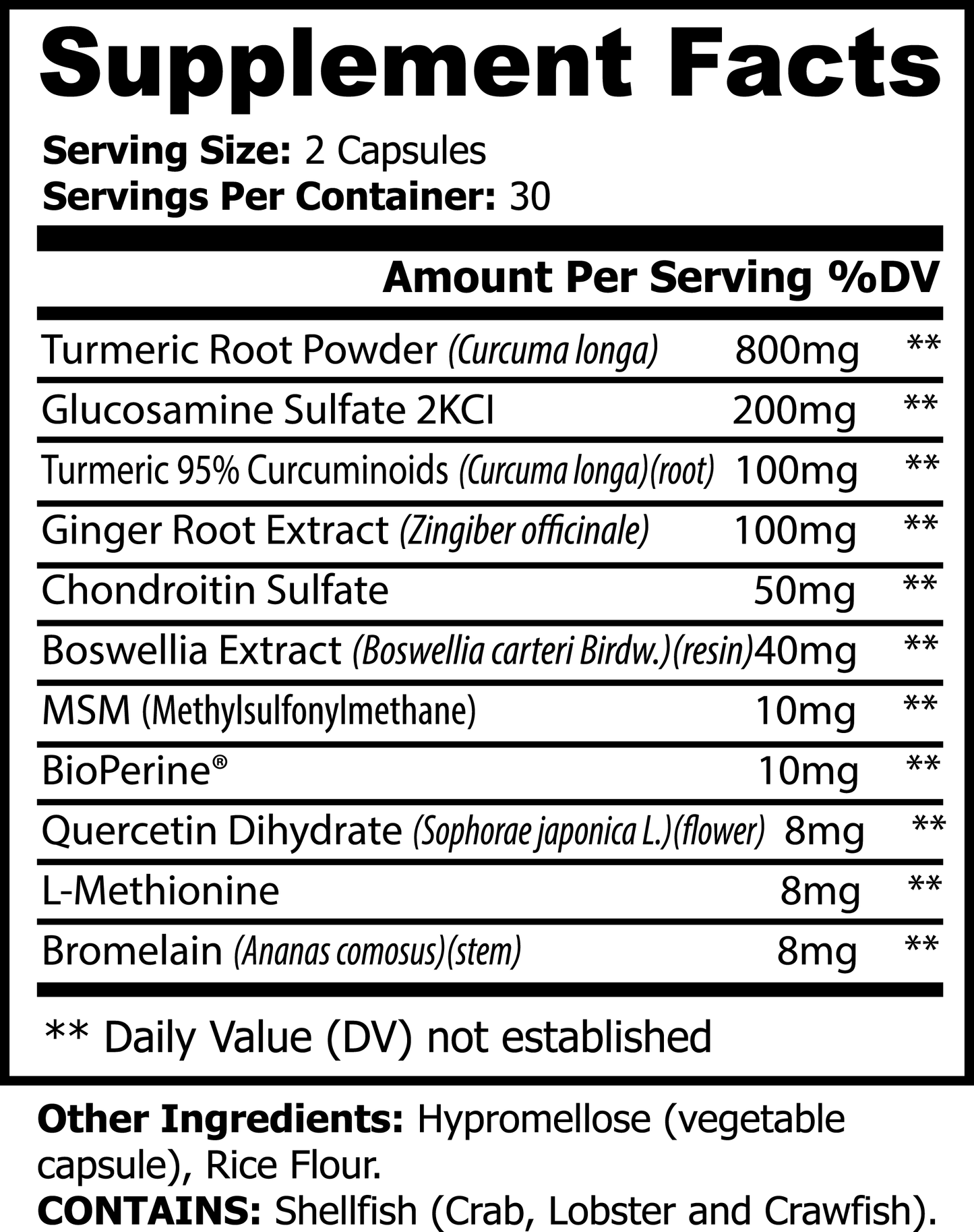 All Natural Platinum Turmeric Supplement - Expressly Marketplace