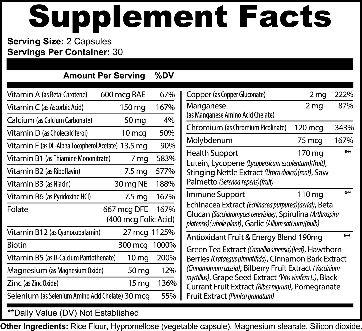 Complete Multivitamin by N8tr Essentials - Expressly Marketplace