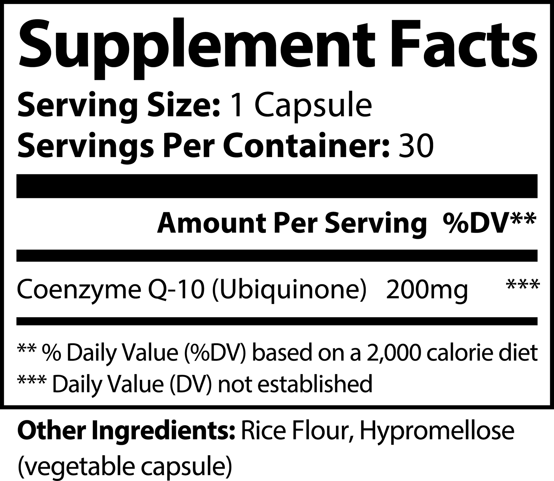 Organic CoQ10 Ubiquinone