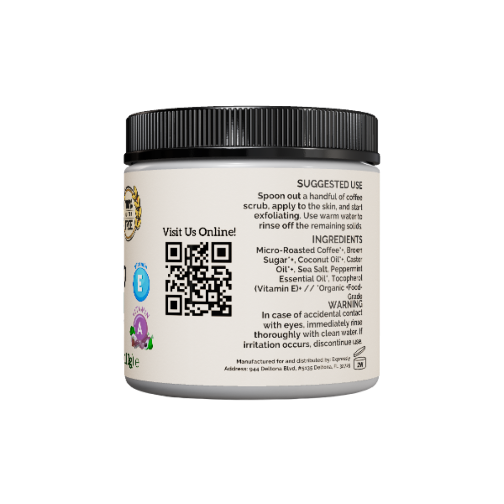 Peppermint Coffee Scrub