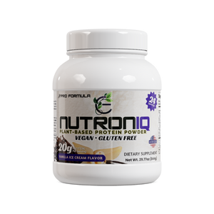 NutronIQ Plant-Based Protein Supplement Vanilla Flavor for Optimal Nutrition - Expressly Marketplace