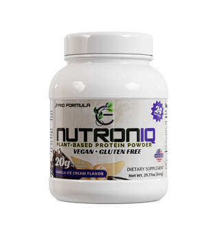 NutronIQ Plant-Based Protein Supplement Vanilla Flavor for Optimal Nutrition - Expressly Marketplace