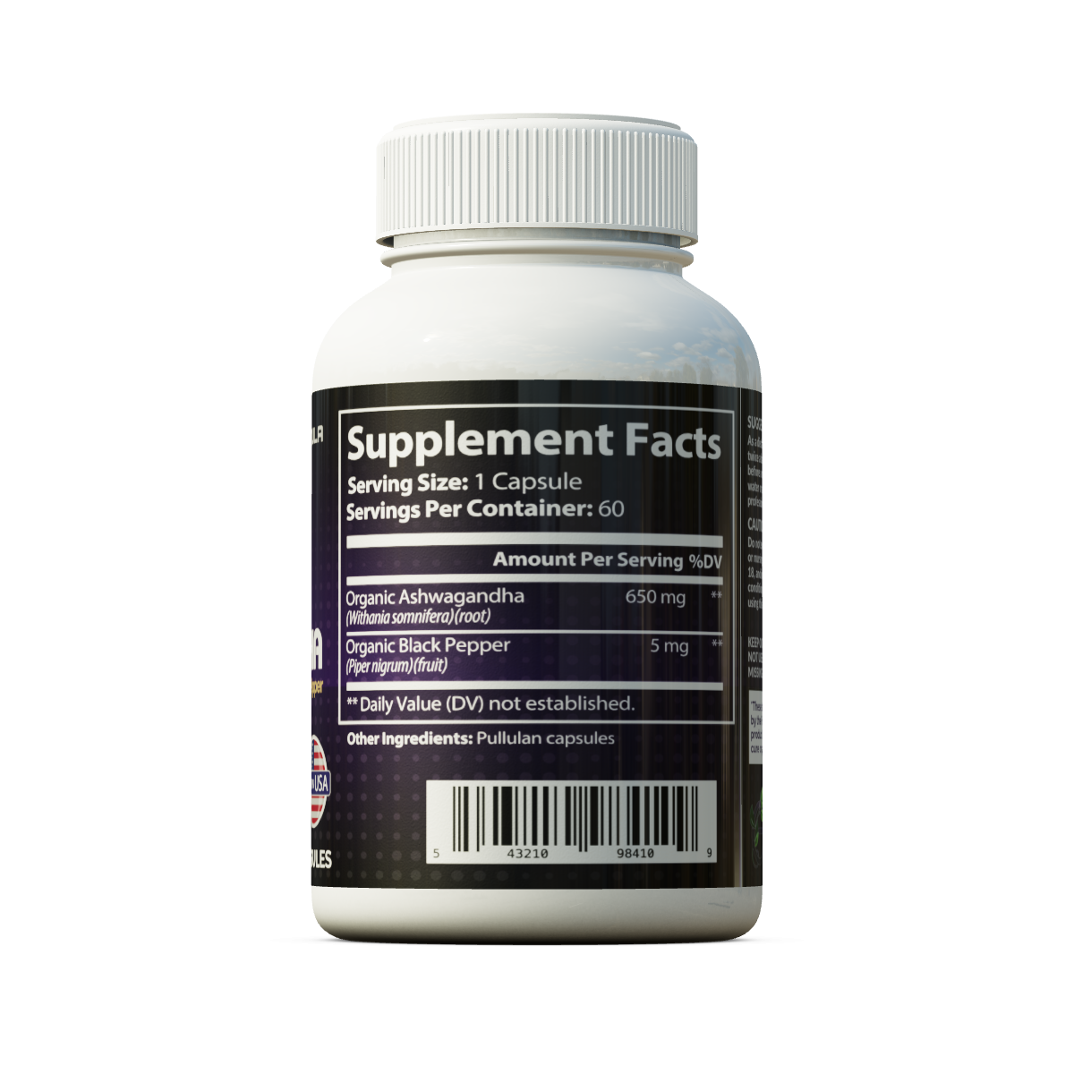 Organic Ashwagandha Capsules - Expressly Marketplace