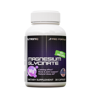 Magnesium Glycinate Supplement for Enhanced Relaxation and Sleep Support