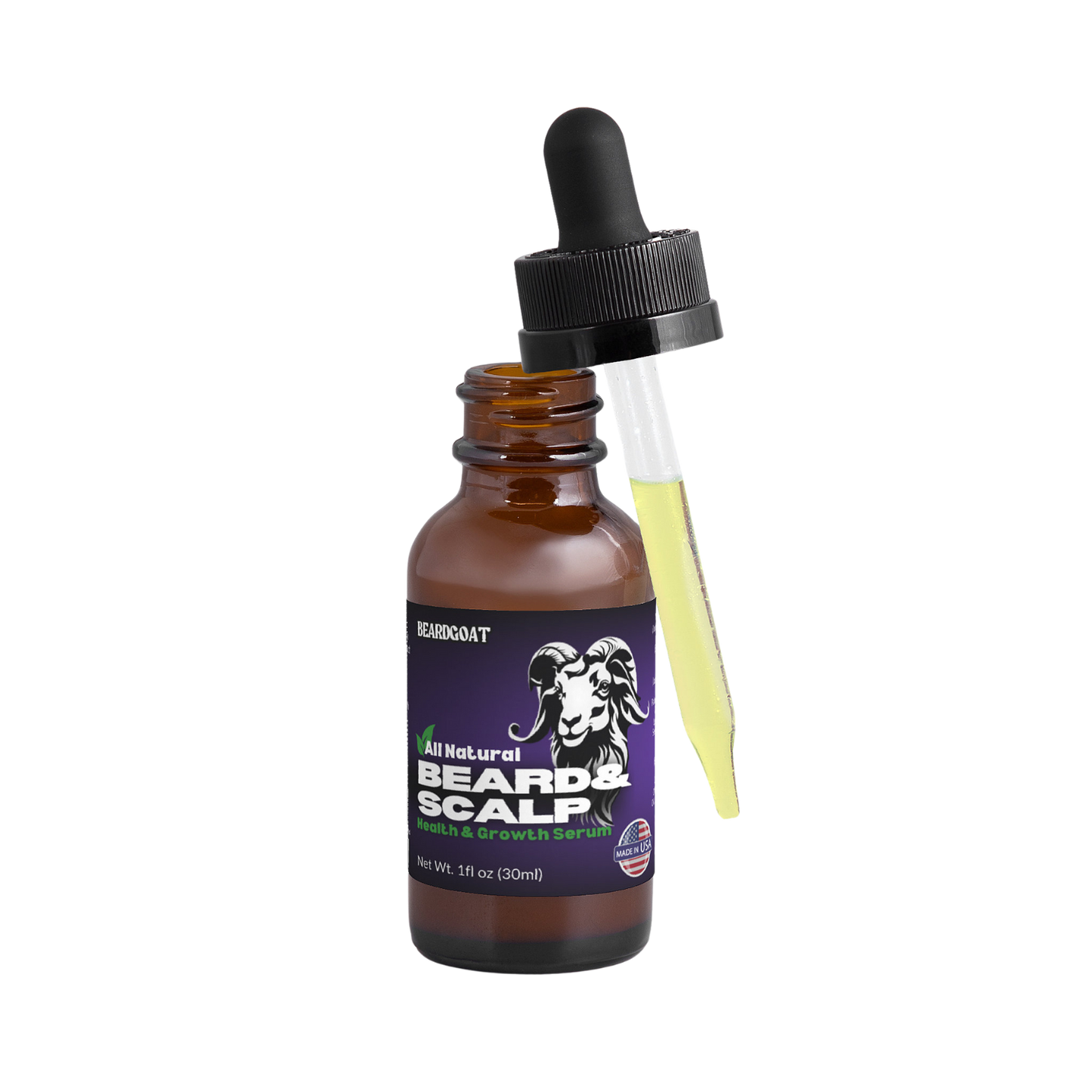 BEARDGOAT® Beard Oil for Nourished Beards and Healthy Scalps