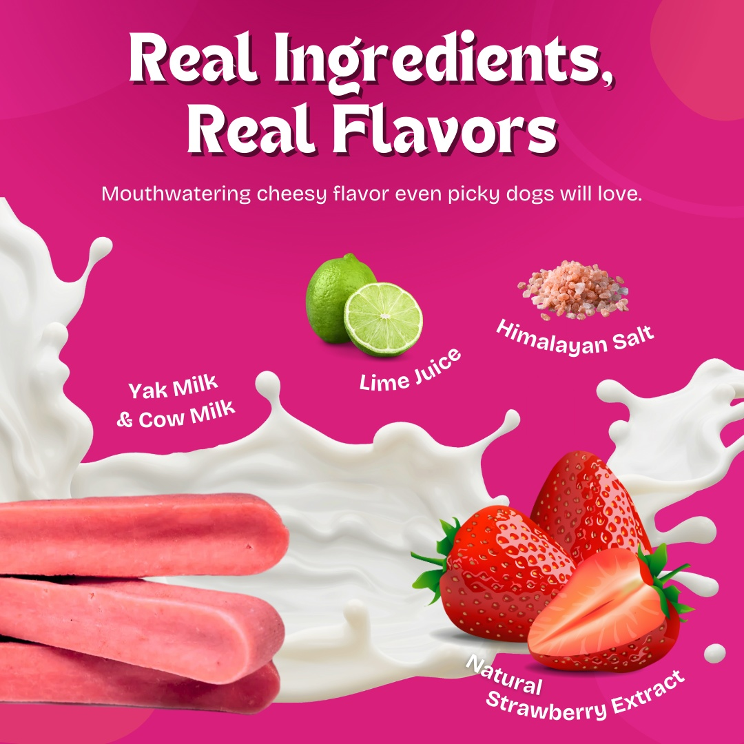 Strawberry Yak Chews - Expressly Marketplace