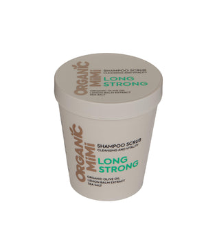 ORGANIC MIMI, SHAMPOO SCRUB CLEANSING AND VITALITY LONG STRONG, 310 g
