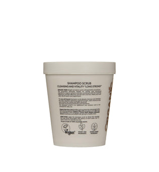 ORGANIC MIMI, SHAMPOO SCRUB CLEANSING AND VITALITY LONG STRONG, 310 g