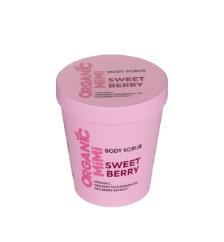 ORGANIC MIMI, BODY SCRUB SWEET BERRY, 250 g