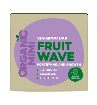 ORGANIC MIMI, FRUIT WAVE FORTIFYING AND GROWTH SHAMPOO BAR, 50 g