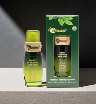 Certified Organic pH Balancing Facial Toner for Normal to Oily /sensitive Skin/Acne Skin Barrier builder