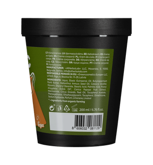 Organic Mimi, Body Cream Antiсellulite Almond & Papaya, 200 ml